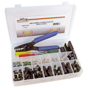 GM Weatherpack Assort 120 Termnls 70 Seals 26 Hsngs 4 Tools 10-3/4x7" Plastc Kit