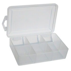 6 Compartment Plastic Kit 4-1/2" x 3"