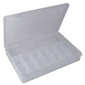 15 Compartment Plastic Kit 10-3/4" x 7"