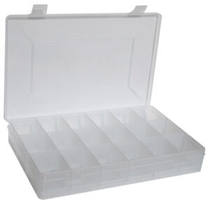 18 Compartment Plastic Kit 10-3/4" x 7"