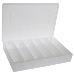 6 Compartment Plastic Kit 10-1/2" x 7"