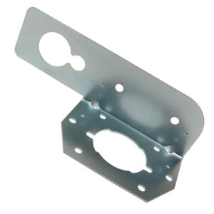 Metal Bracket for 4 & 6 Pole Trailer Connector  Plated  20 pcs