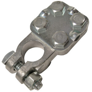 Top Post 3-Way Battery Terminal  Tap Off Multiple Leads 2-1/0ga  1ea Pos/Neg/pk