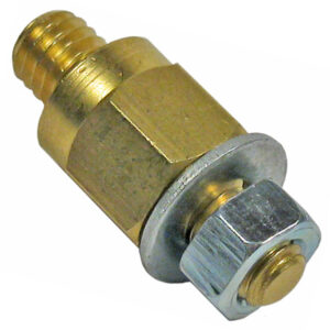 3/8" Brass Side Mount Extender Battery Bolt  5/16" Accessory Bolt  25 sets