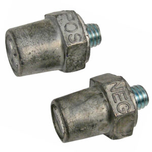 3/8" Lead Charging Post Adapt Side Mount To Conventional Cables Pos & Neg 25sets