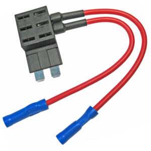 ATC/ATO Blade Fused 2-Wire Add-A-Circuit 16ga Wire 16-14 Splice  12V 10A 25 pcs