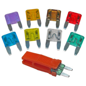 ATM Fuse Assortment & Fuse Puller  1 ea 3A 5A 7.5A 10A 15A 20A 25A 30A  9 pcs