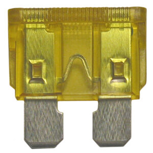 ATC/ATO 20 Amp Fuse - Yellow 100 pcs