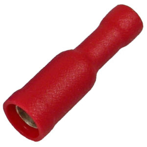 22-16 AWG .157" Single Bullet Receptacle Vinyl Insulated 2 pcs