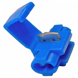18-14 AWG Blue Quick Splice Self-Stripping Tap-In Connector 250 pcs