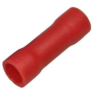 22-16 AWG Flared Vinyl Insltd Tin-Platd Copper Buttd Seam Parallel Cnctr 100 pcs