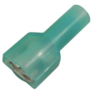 16-14 AWG Nylon Fully Insulated Tin-Plated Brass .250" Female Terminal 6 pcs