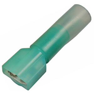 16-14 AWG Crimp & Heat Shrink .250" Insl Female w/Adhesive Lined Sleeve  100 pcs