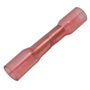 22-16 AWG Heat Shrink Butt Seamless Copper Connector w/Nylon Sleeve  100 pcs