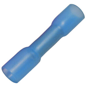 16-14 AWG Heat Shrink Butt Seamless Copper Connector w/Polyolefin Sleeve 100 pcs