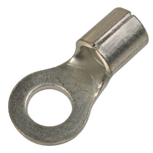 1/0 AWG Tin Plated Copper Brazed 1/2" Ring Solder or Crimp 1 pc