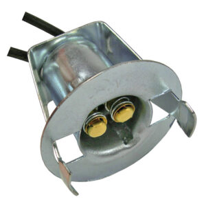 Universl Dble Contact Sockt 7/8"- 1-1/8" Hole 2-16ga Lead Bulb 198 1034 1157 1pc