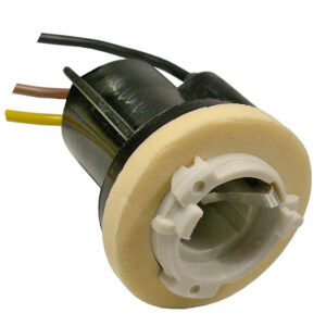 Double Contact Stop/Tail Socket GM12013813 1976-95 3-18ga Leads  Bulb 1157 1 pc