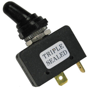 On-Off Toggle Switch SPST Dipped For Weather Resistance 2 Tabs 12V 20A  1 pc