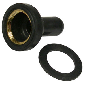 Weather Resistant Toggle Boot 1/2" Threaded Nut & Washer Fits 3/8-5/8 Bat 2 sets