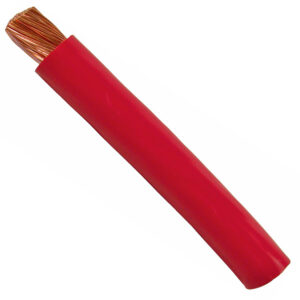 0 GA Red Starter Cable Stranded Copper Conductor With PVC Jacket 250ft