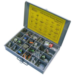 GM Pigtail Repair B Assortment  24 pcs in 13"x9"x2" Metal Kit Drawer