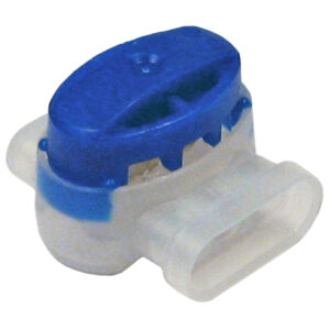 22-14 AWG IDC Blue Connector Self-Stripping w/Internal Grease Pocket  25 pcs