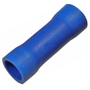 16-14 AWG Flared Vinyl Insltd Tin-Platd Copper Buttd Seam Parallel Cnctr 100 pcs