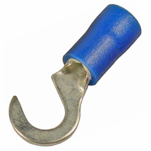 16-14 AWG Flared Vinyl Insl Tin-Plated Copper Butted Seam #10 Hook 100 pcs