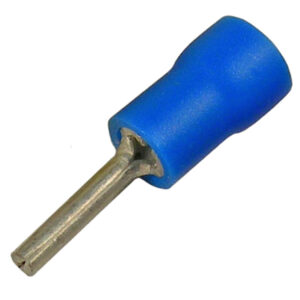 16-14 AWG Flared Vinyl Insulated Tin-Plated Copper Pin Connector 1000 pcs