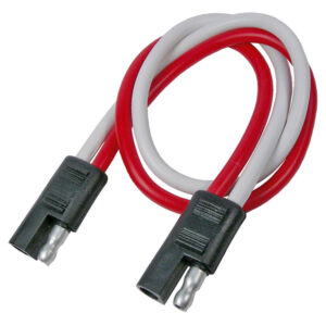 2-Way Molded Trailer Connector  10 AWG  Male & Female 1/pk