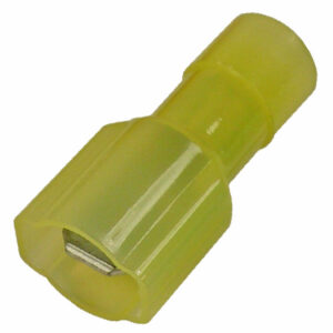 12-10 AWG Nylon Fully Insulated Tin-Plated Copper .250" Male Terminal 1 pc