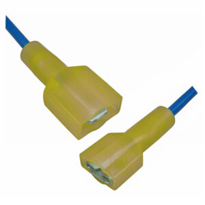 12-10 AWG Nylon Fully Insulated .250" Male & Female Quick Connect  1 set