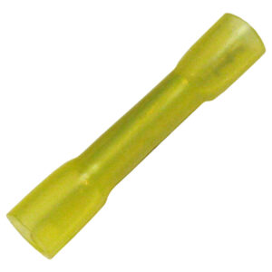 26-22 AWG Heat Shrink Butt Seamless Copper Connector w/Polyolefin Sleeve 100 pcs