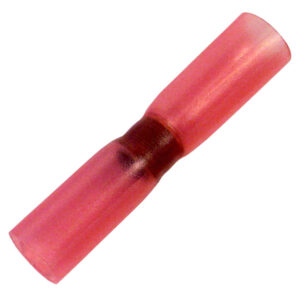 22-16 AWG Solder-Heat Shrink Butt Fluxed Solder Ring w/Polyolefin Sleeve 100 pcs