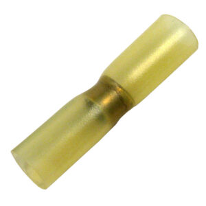 12-10 AWG Solder-Heat Shrink Butt Fluxed Solder Ring w/Polyolefin Sleeve 100 pcs