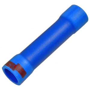 16-14 AWG to 22-18 AWG Flared Vinyl Step-Down Butt Tin Plated Copper  100 pcs