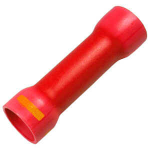 8 AWG to 12-10 AWG Flared Vinyl Step-Down Butt Tin Plated Copper 100 pcs