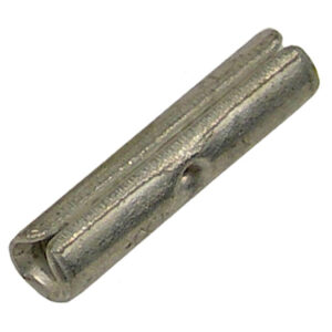 22-16 AWG Uninsulated Butt Connector Butted Seam Tin-Plated Copper  1000 pcs