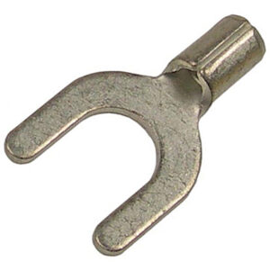 22-16 AWG Uninsulated #10 Spade Butted Seam Tin-Plated Copper  1000 pcs