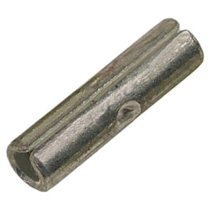16-14 AWG Uninsulated Butt Connector Butted Seam Tin-Plated Copper  1000 pcs