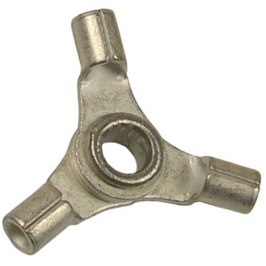 16-14 AWG Uninsulated 3-Way Butted Seam Tin-Plated Copper  500 pcs