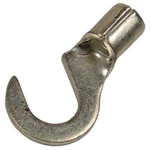 16-14 AWG Uninsulated #10 Hook Butted Seam Tin-Plated Copper  1000 pcs