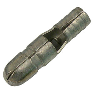 16-14 AWG Uninsulated .157" Bullet Butted Seam Tin-Plated Copper  1000 pcs