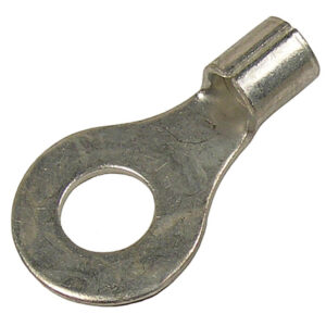 12-10 AWG Uninsulated #10 Ring Butted Seam Tin-Plated Copper  500 pcs
