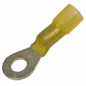 12-10 AWG Solder Heat Shrink #10 Ring Fluxed Solder w/Polyelofin Sleeve 100 pcs