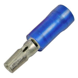 16-14 AWG Nylon Insl With Metal Sleeve .157" Bullet Tin-Plated Copper 25 pcs