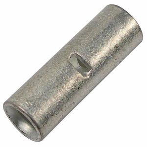 1/0 AWG Solid Barrel Tin Plated Copper Lug Connector 1 pc