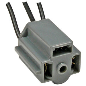 3-Prong Sealed Beam Lamp With Fiber Optics  3-16ga Leads  1 pc
