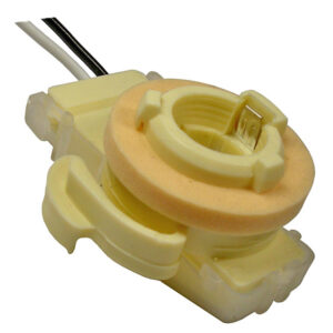 90° Single Contact Socket - GM 1977+  2-18ga Leads  Bulb 1141 1156  1 pc